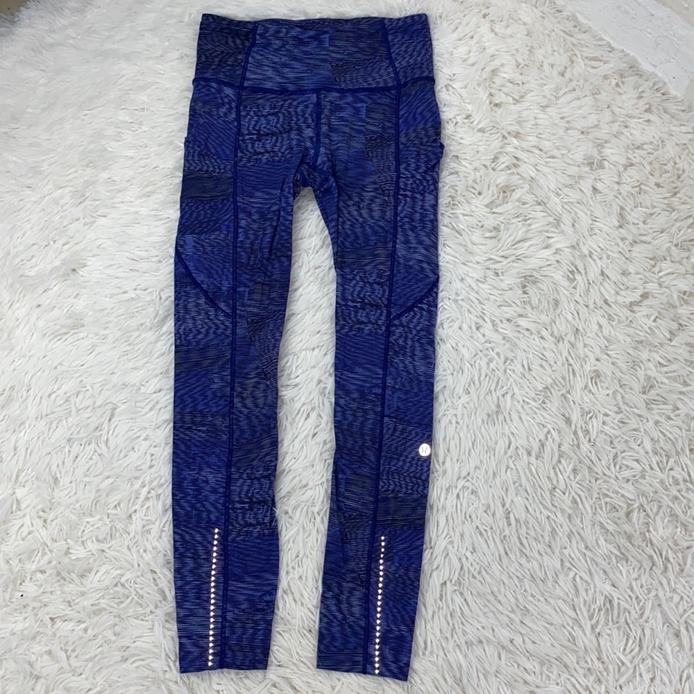 Lululemon Fast & Free 7/8 Tight II *Nulux 25" Linear Flux Light